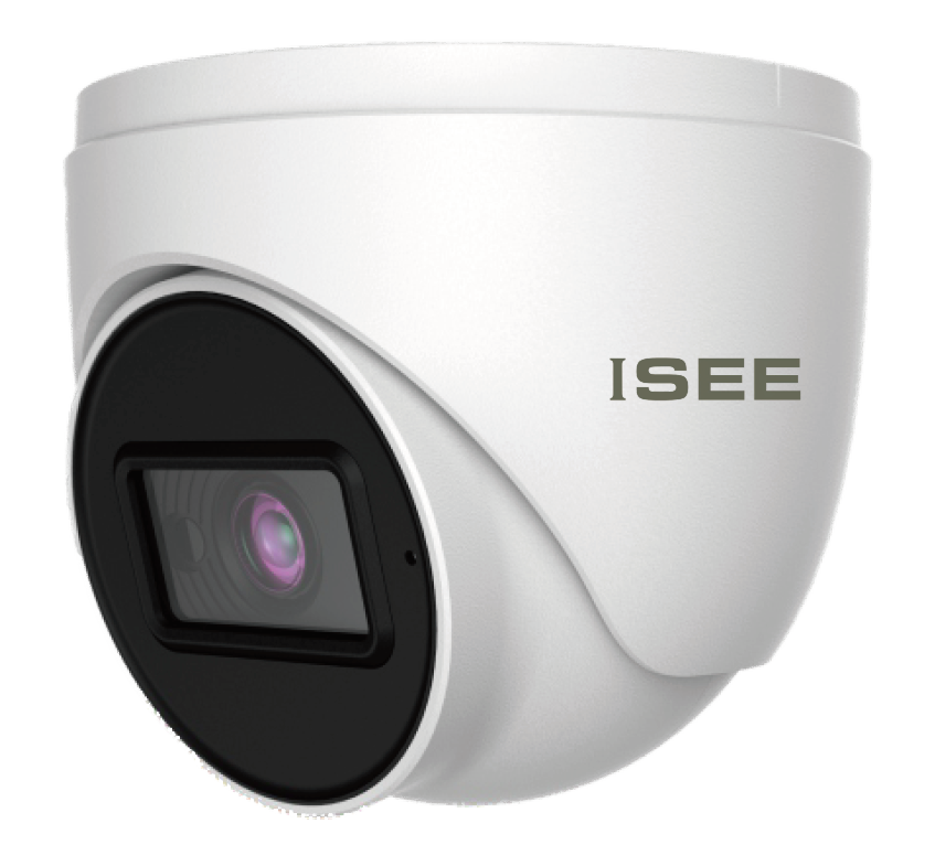 ISEE KAMERA ISA-7524TS3S AHD 2MP, 2.8MM, DOME, 4IN1, 20MT IR, DAHİLİ SES, METAL+PLAS KASA