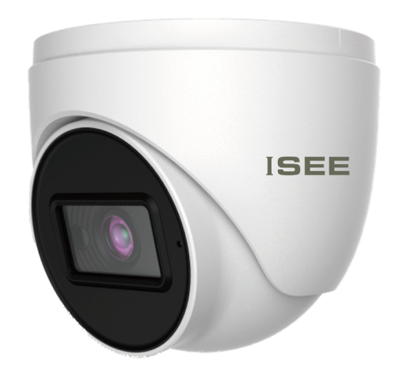 ISEE KAMERA ISA-7524TS3S AHD 2MP, 2.8MM, DOME, 4IN1, 20MT IR, DAHİLİ SES, METAL+PLAS KASA