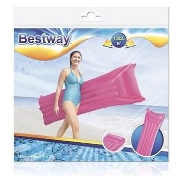 Bestway Pembe Renk Deniz ve Havuz Yatak 183X69