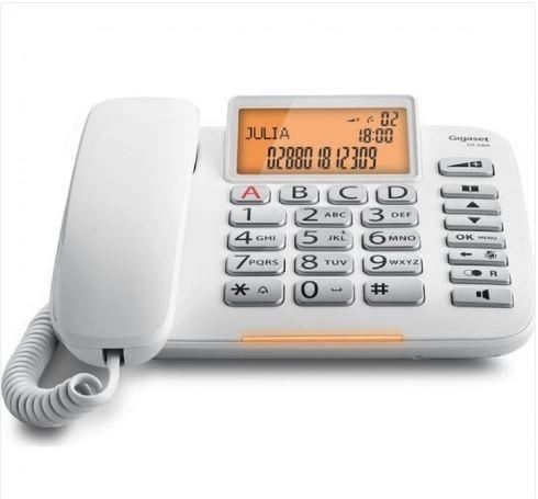 GIGASET TELEFON DL580 BEYAZ